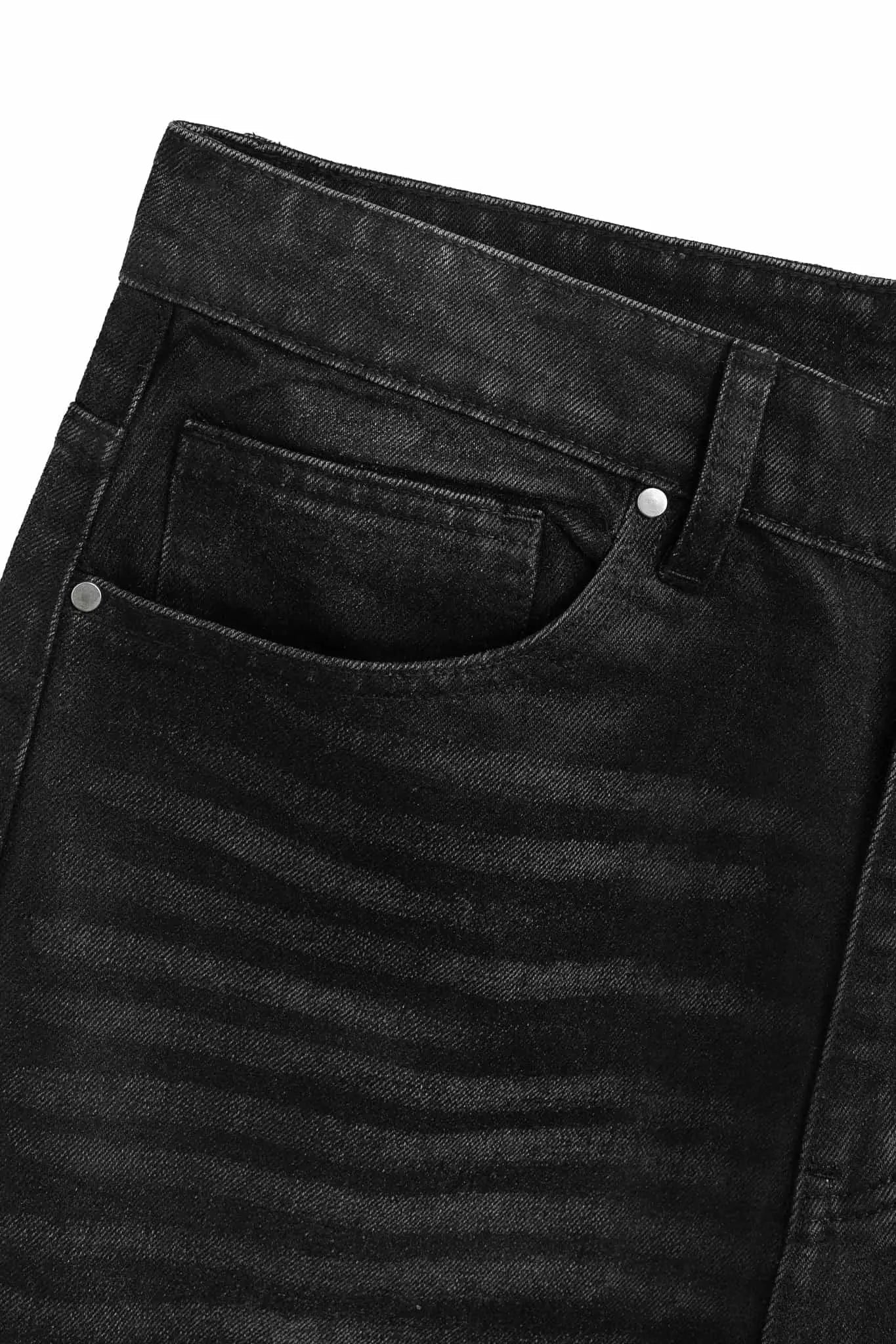 WAXED BLACK VENOM DENIM